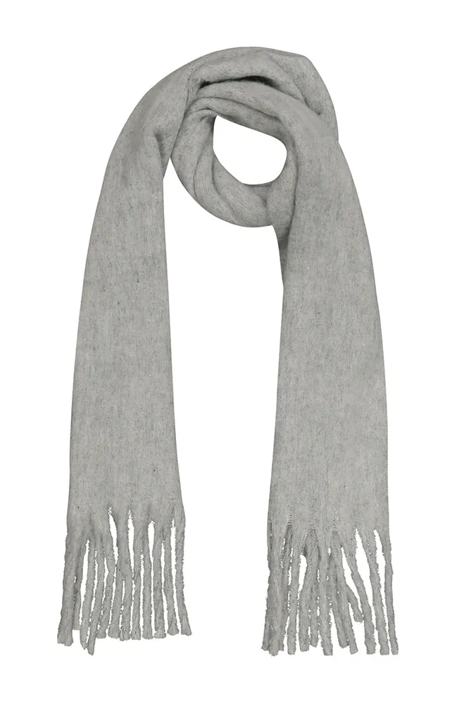 Gaby Blanket Scarf _ 159489 _ Grey Mel sold by Dunns