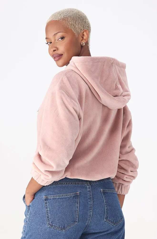 EMMA FLUFFY QUARTER ZIP TOP sold by Dunns product image thumbnail 3