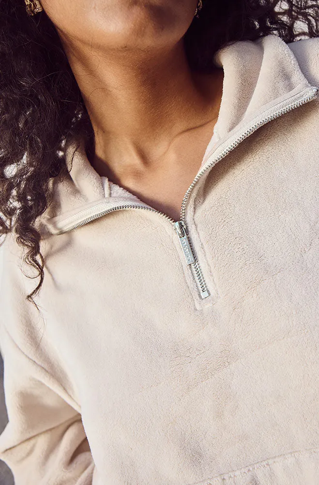 EMMA FLUFFY QUARTER ZIP TOP sold by Dunns product image thumbnail 5