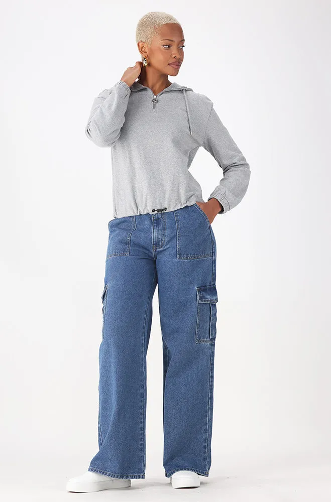 EMMA DRAWCORD HOODY sold by Dunns product image thumbnail 4