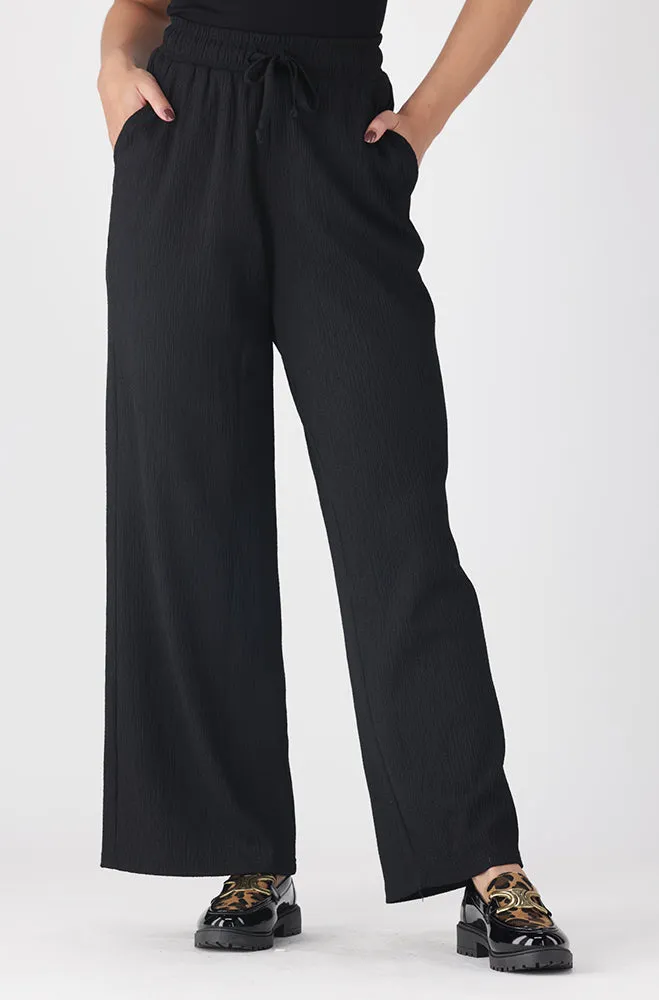 Shannon Wide Leg Pants _ 158971 _ Black sold by Dunns