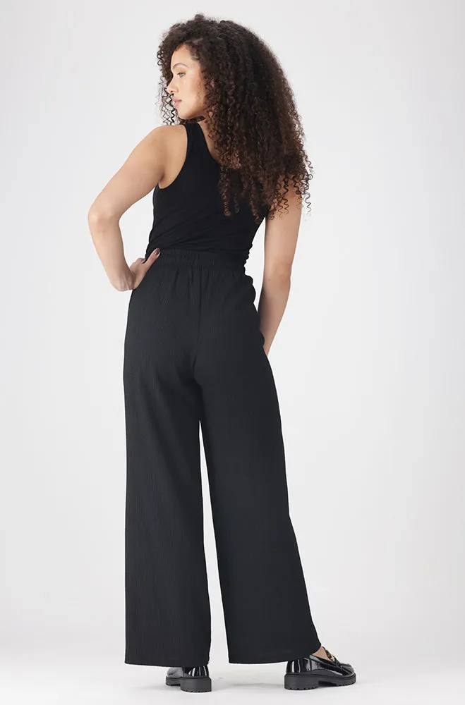 Shannon Wide Leg Pants _ 158971 _ Black sold by Dunns product image thumbnail 5