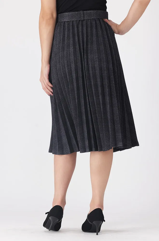 EMILIA PLEATED MIDI SKIRT sold by Dunns product image thumbnail 3