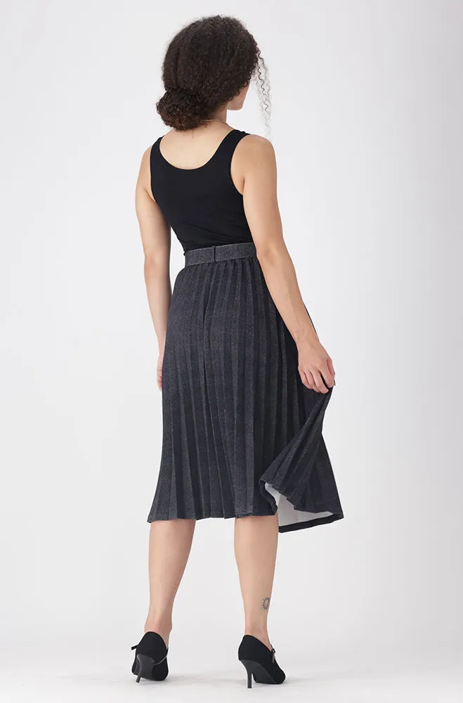 EMILIA PLEATED MIDI SKIRT sold by Dunns product image thumbnail 5