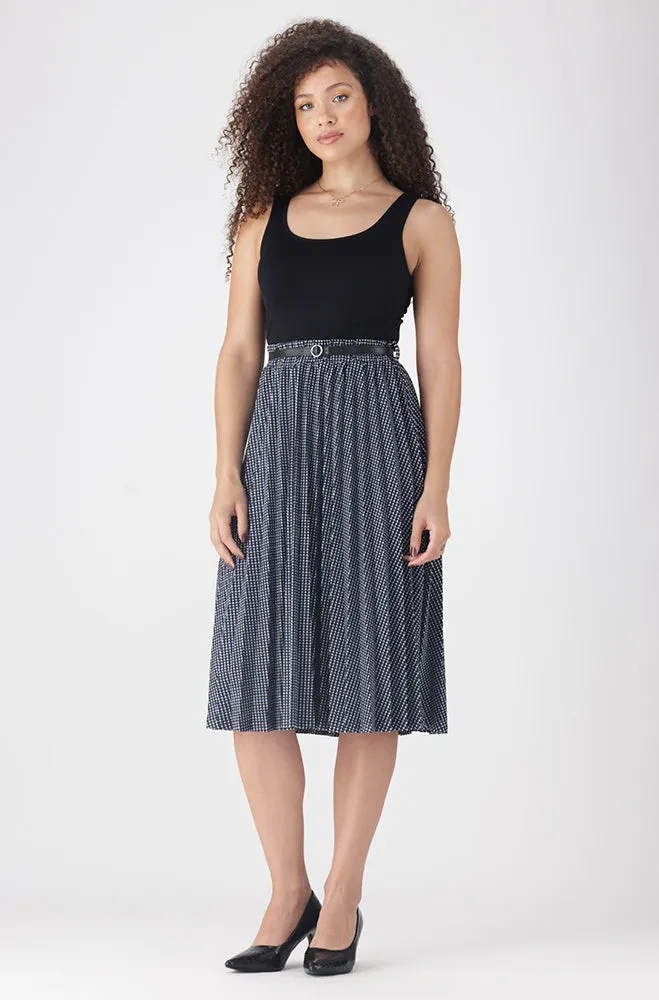 EMILIA PLEATED MIDI SKIRT sold by Dunns product image thumbnail 4