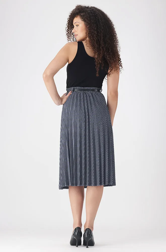 EMILIA PLEATED MIDI SKIRT sold by Dunns product image thumbnail 5
