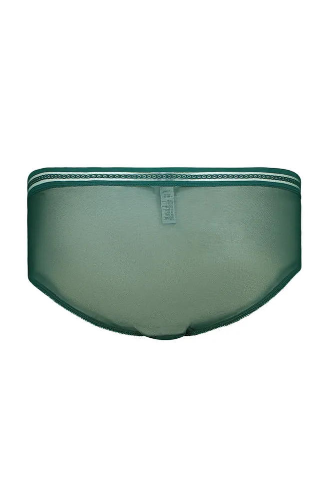 Sofia Wide Elasticmeshlace Hipster _ 159756 _ Green sold by Dunns product image thumbnail 2
