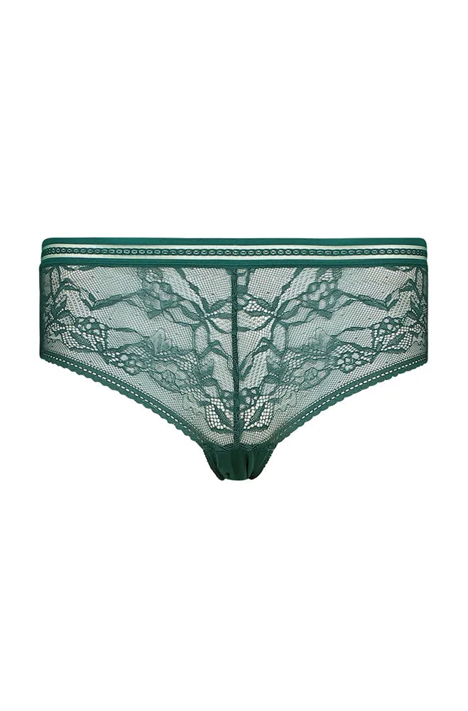 Sofia Wide Elasticmeshlace Hipster _ 159756 _ Green sold by Dunns