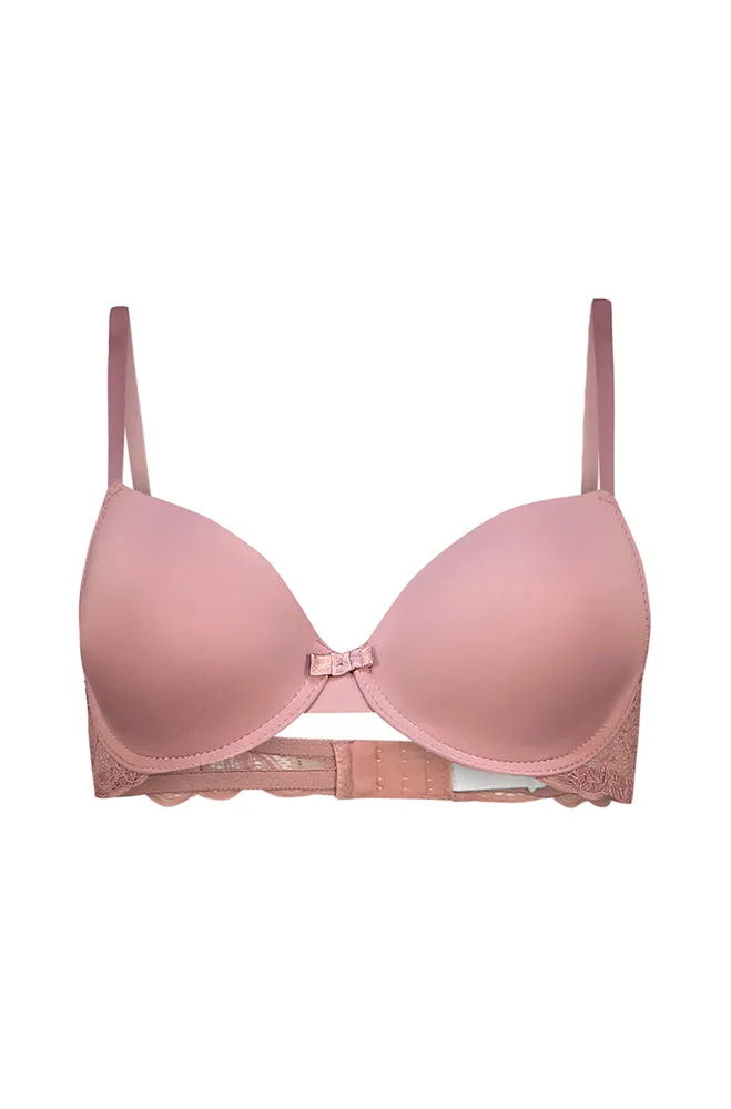 Nova Lace Wing Bra _ 160198 _ Pink sold by Dunns