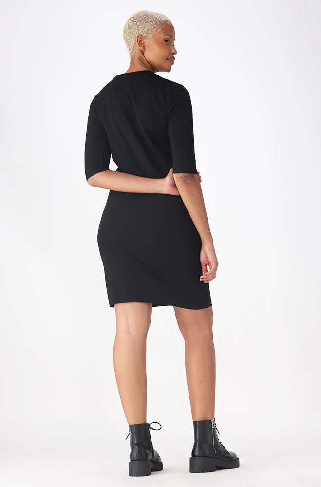 KOKO THREE QUARTER SLEEVE PRINTED DRESS sold by Dunns product image thumbnail 5