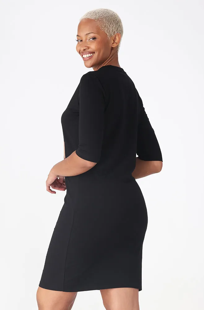 KOKO THREE QUARTER SLEEVE PRINTED DRESS sold by Dunns product image thumbnail 2