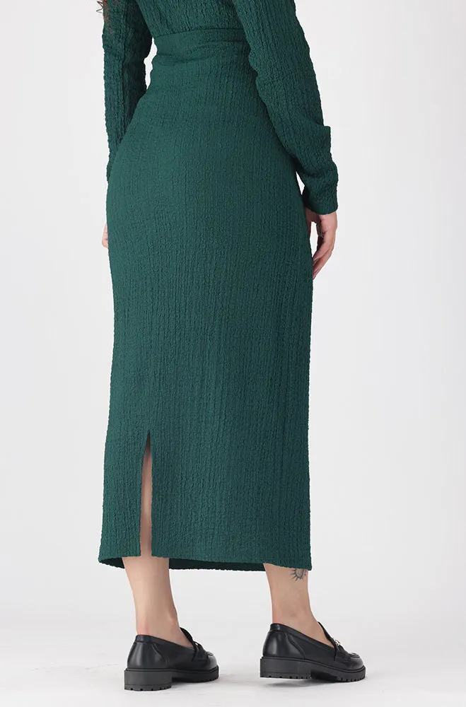 GEN TEXTURED KNIT SKIRT sold by Dunns product image thumbnail 3