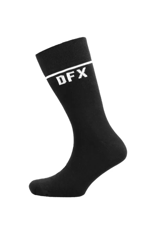 Aron Dfx Sport Sock _ 157028 _ Black sold by Dunns