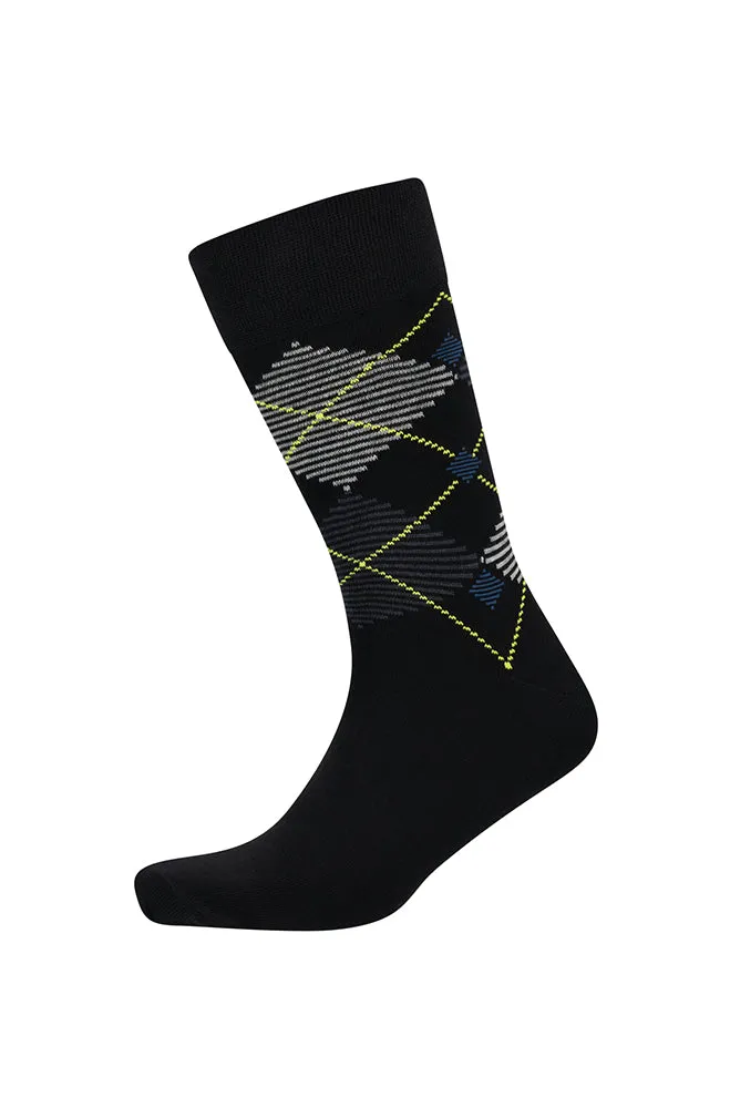 Beckham Single Sock _ 157064 _ Black sold by Dunns