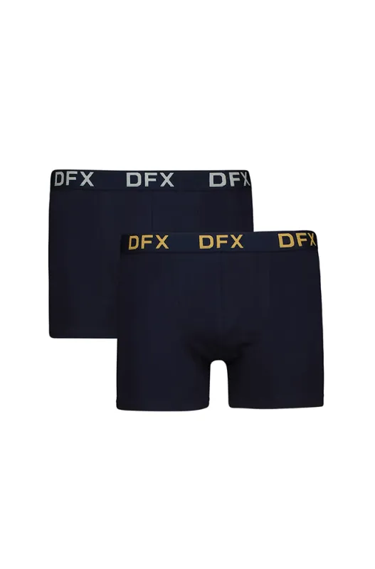 Jovian Knit Trunks 2pk _ 158242 _ Navy sold by Dunns