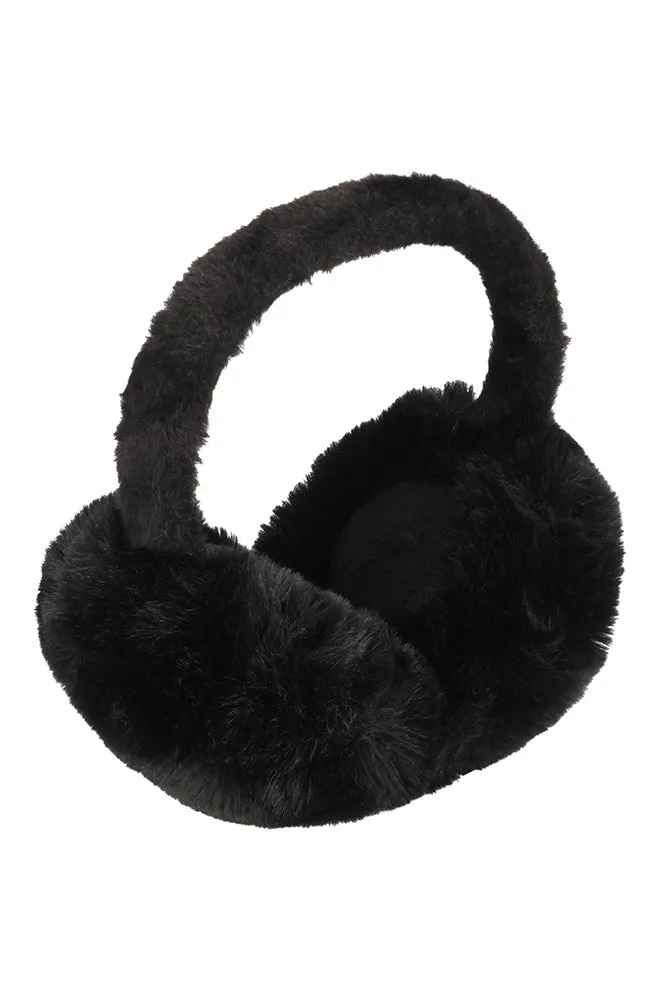 Macy Fur Ear Muffs _ 159810 _ Black sold by Dunns product image thumbnail 2