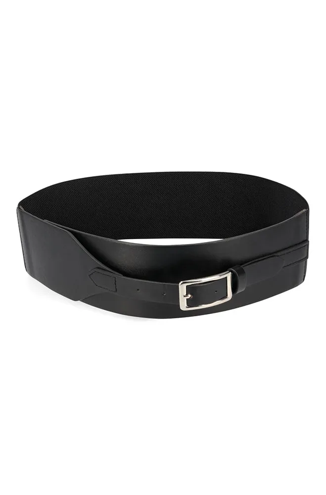 Anna Waist Belt _ 159454 _ Black sold by Dunns