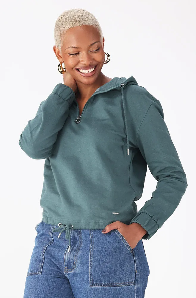 EMMA DRAWCORD HOODY sold by Dunns product image thumbnail 2
