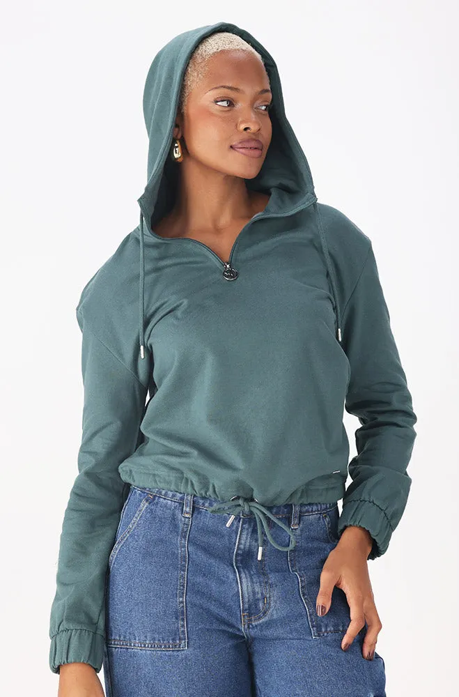EMMA DRAWCORD HOODY sold by Dunns