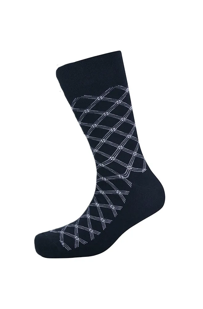 Riley Single Sock _ 157122 _ Navy sold by Dunns