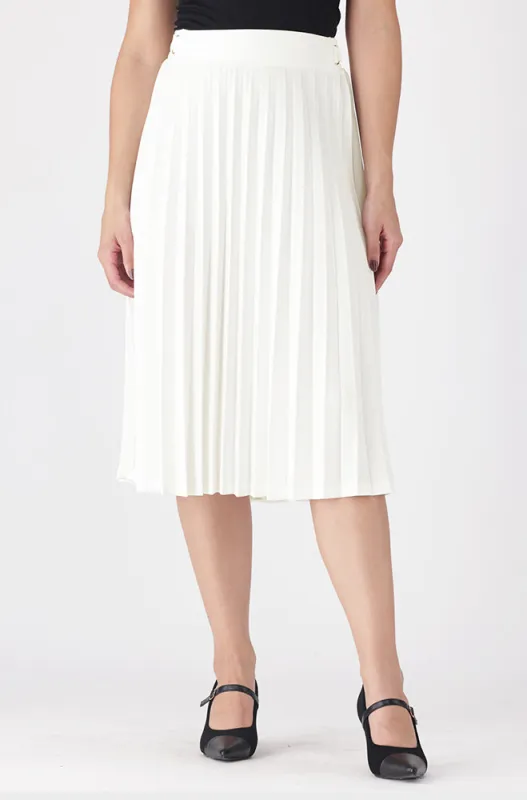 EMILIA PLEATED MIDI SKIRT sold by Dunns