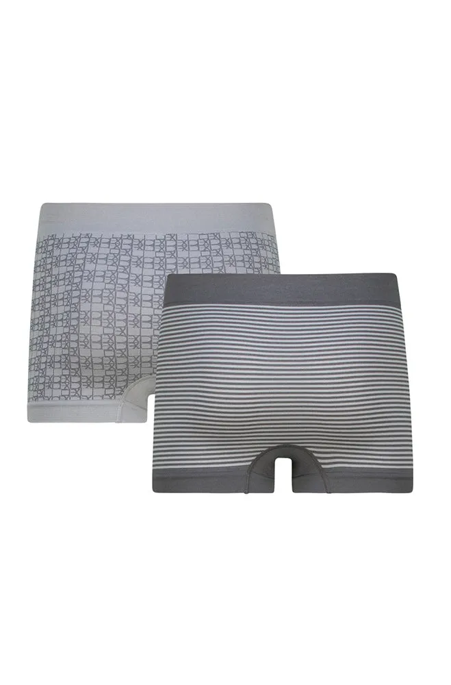 Nick Seamfree Trunks 2 Pack _ 161840 _ Charcoal sold by Dunns product image thumbnail 2