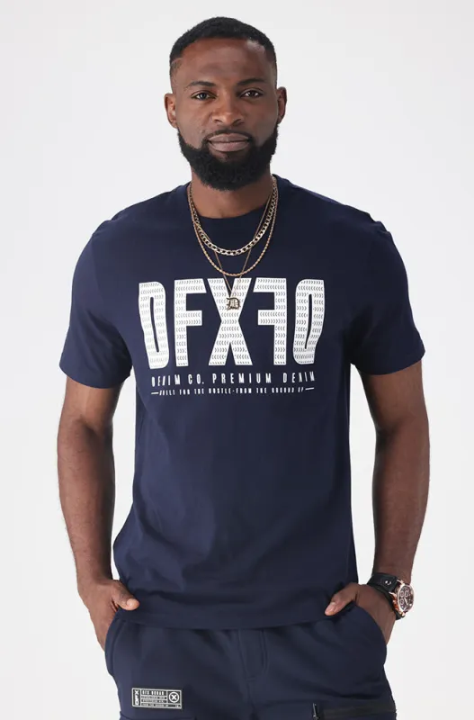 Heron Tee _ 158397 _ Navy sold by Dunns