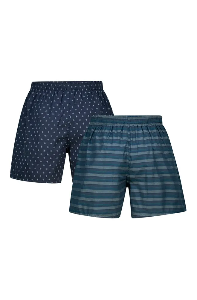 ANTONIO WOVEN BOXERS 2PK sold by Dunns product image thumbnail 2
