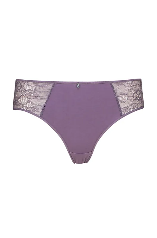 Kim Cl Lace Sides Bikini _ 155782 _ Purple sold by Dunns