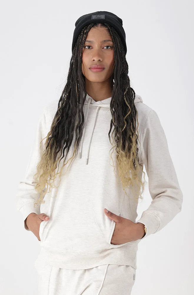 LUCY SIDE SLIT FLEECE HOODIE TOP sold by Dunns product image thumbnail 2