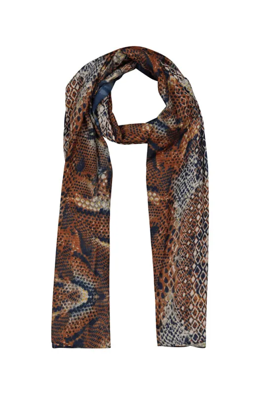 Emma Printed Scarf _ 161412 _ Multi sold by Dunns