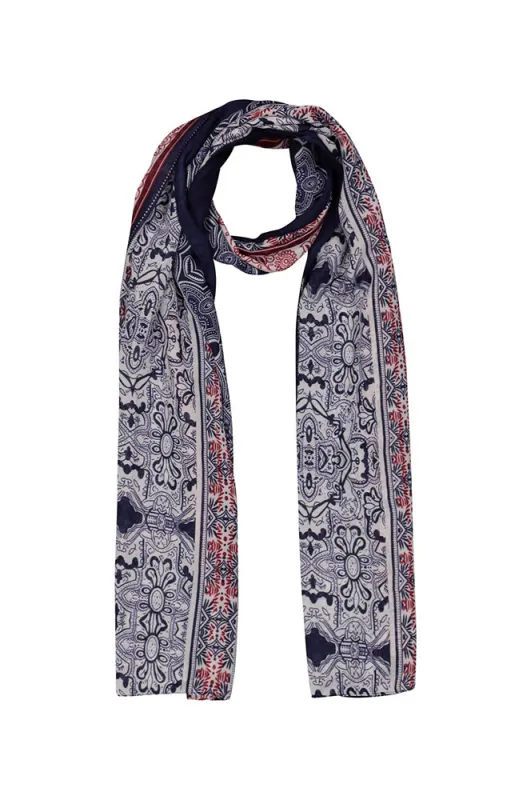 Jody Printed Scarf _ 161414 _ Multi sold by Dunns