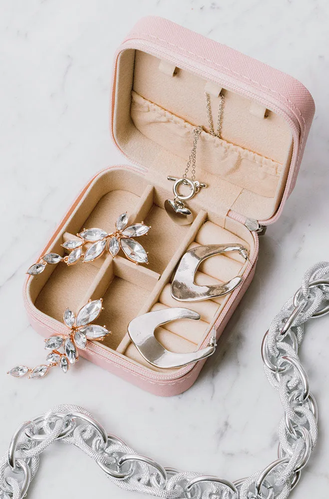 Cortney Jewellery Box _ 159876 _ Pink sold by Dunns