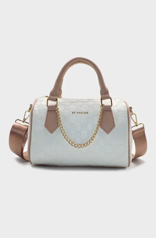 Stacy Barrel Bag _ 162832 _ Cream sold by Dunns