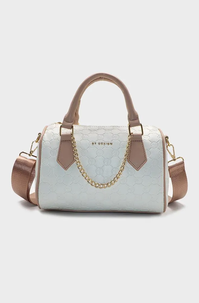 Stacy Barrel Bag _ 162832 _ Cream sold by Dunns