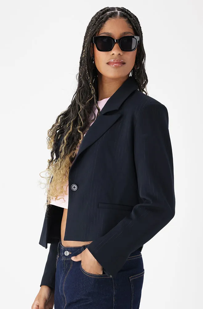 Coco Pinstriped Blazer sold by Dunns product image thumbnail 3
