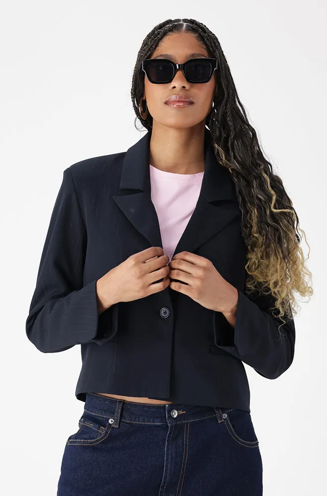 Coco Pinstriped Blazer sold by Dunns product image thumbnail 2