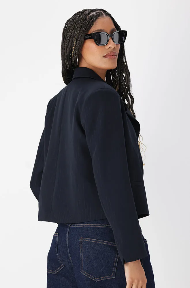 Coco Pinstriped Blazer sold by Dunns product image thumbnail 4