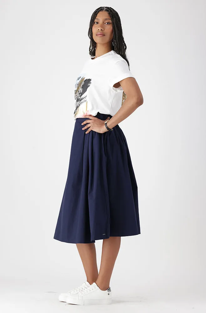 SARAH ELASTICATED A-LINE SKIRT sold by Dunns product image thumbnail 2