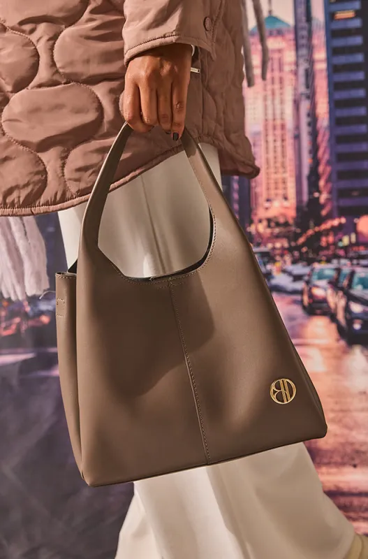 Frida Shoulder Bag _ 158589 _ Brown sold by Dunns