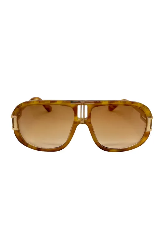 Daneka Aviator Sunglasses _ 158025 _ Orange sold by Dunns