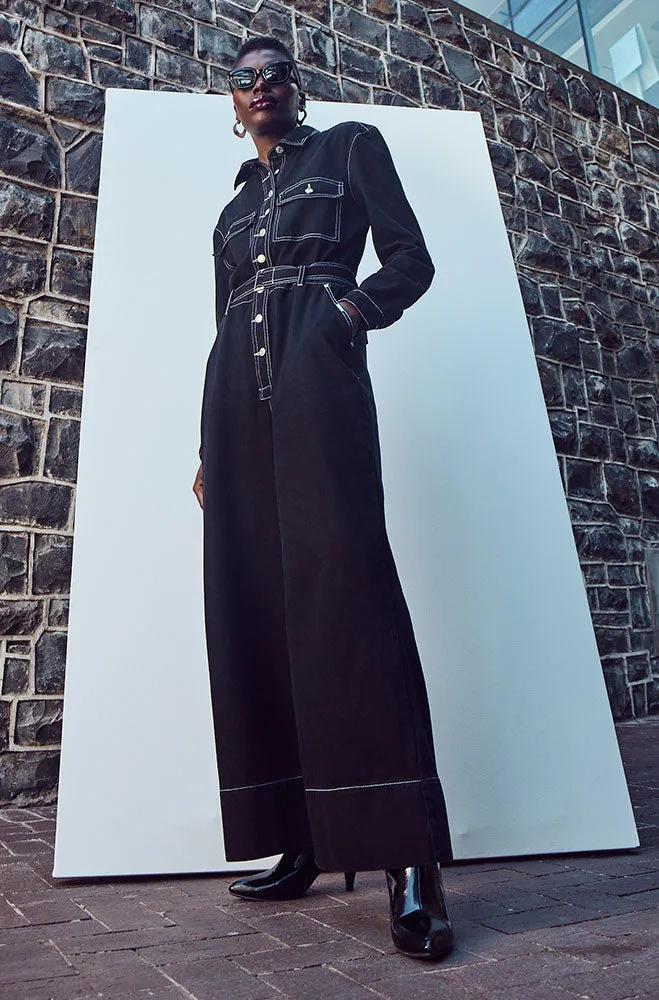 ROGUE DENIM BOILER SUIT sold by Dunns