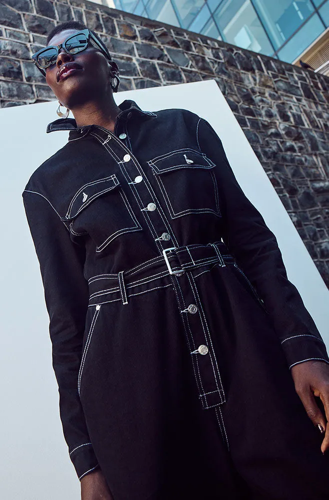 ROGUE DENIM BOILER SUIT sold by Dunns product image thumbnail 5