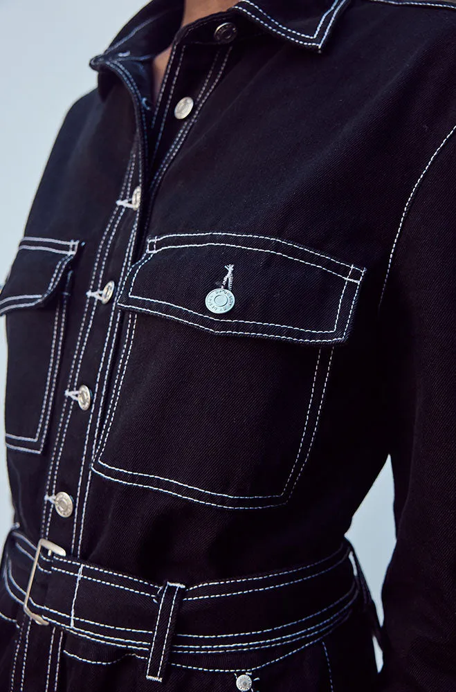 ROGUE DENIM BOILER SUIT sold by Dunns product image thumbnail 2