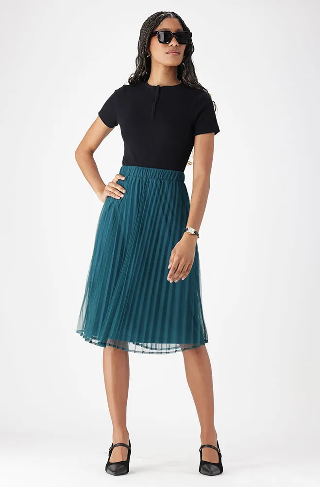 EMILIA PLEATED MIDI SKIRT sold by Dunns product image thumbnail 4