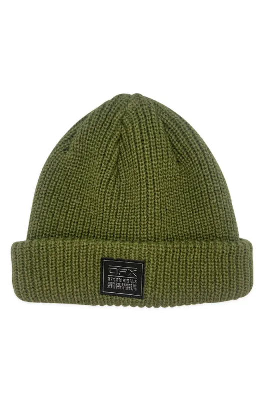 WILL RIBBED FISHERMAN BEANIE sold by Dunns