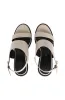 Elora Wide Strap Block Heel _ 161644 _ Milk sold by Dunns
