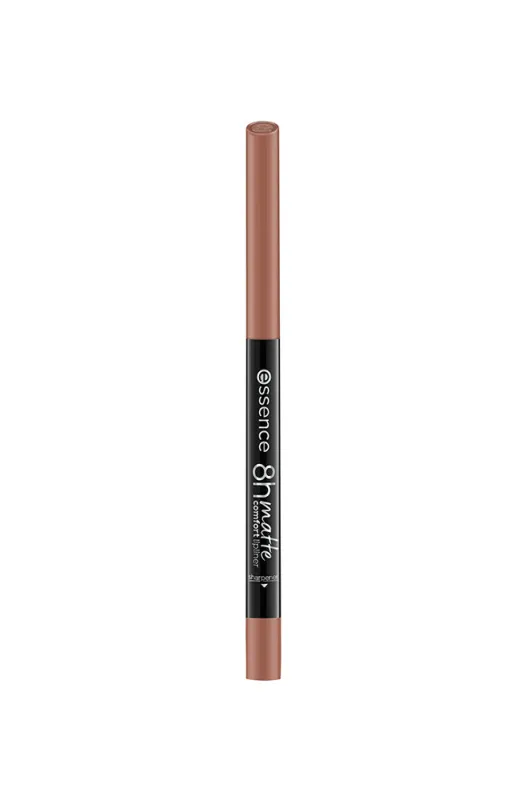 Essence 8h Matte Comfort Lipliner 01 _ 170950 _ Brown sold by Dunns