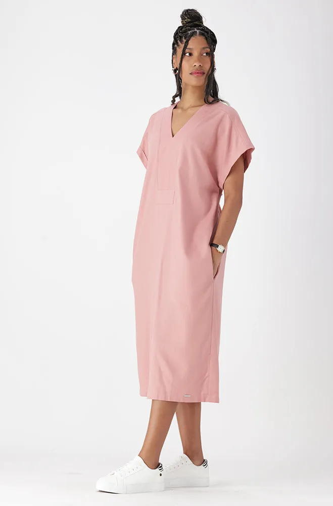 PENELOPE PORTOFINO LINEN BLEND DRESS sold by Dunns product image thumbnail 2