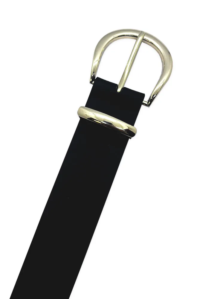 Rosaria Croc Circle Belt _ 161273 _ Black sold by Dunns product image thumbnail 3